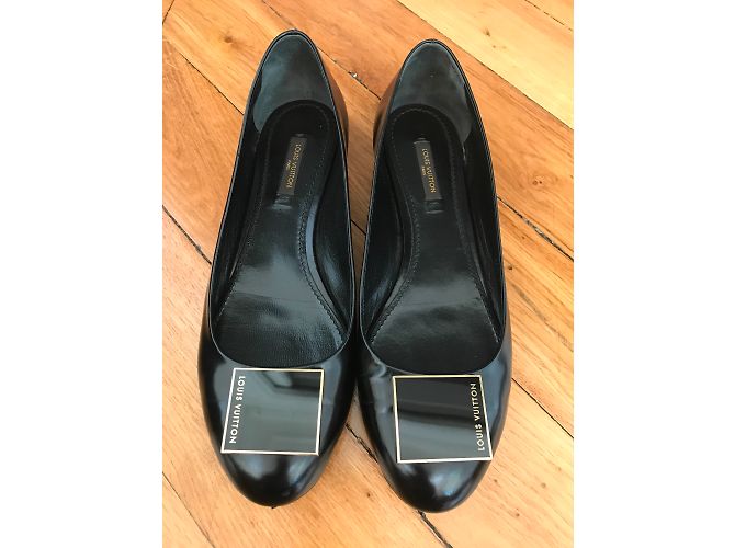 Bailarinas Louis Vuitton Tres Pretty de piel negra Negro - vista 5