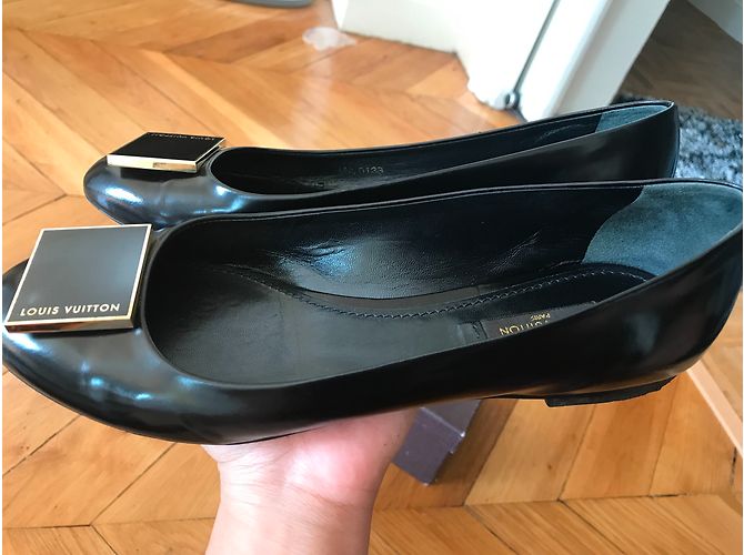 Bailarinas Louis Vuitton Tres Pretty de piel negra Negro - vista 7