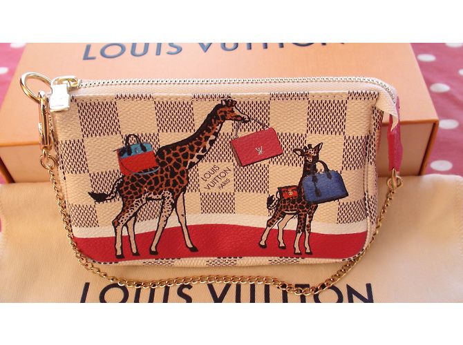 Louis Vuitton pochette christmas Bleu - vue 3