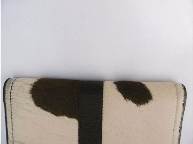 Christian Dior Ponyskin Leopard Print Long Wallet Clutch Purse - view 3