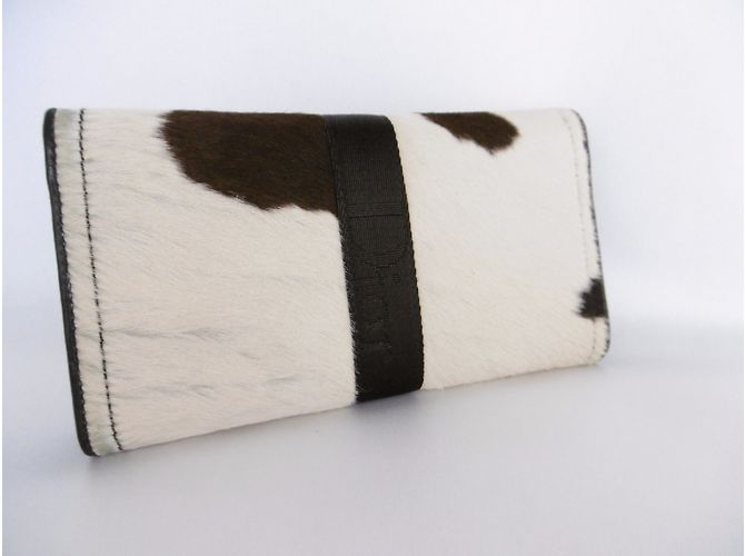 Christian Dior Ponyskin Leopard Print Long Wallet Clutch Purse - view 7