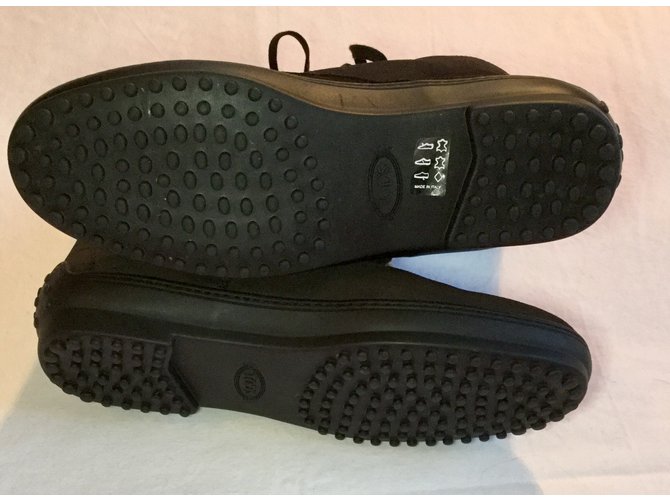 Stivaletti stringati Tod's Marrone scuro - vista 8