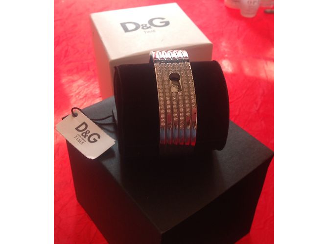 Dolce & Gabbana reloj de pulsera Swarovski crystal plata acero - vista 4