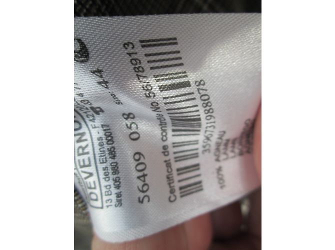 Autre Marque Devernois Lammlederjacke braun - Ansicht 6