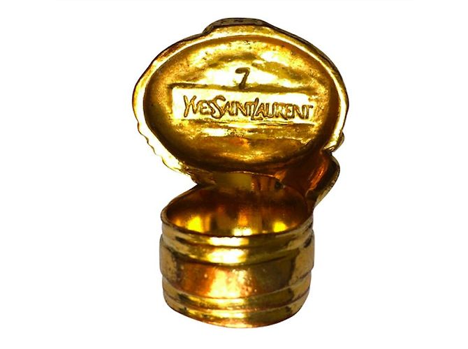 Berühmter Yves Saint Laurent Arty Ring Schwarz - Ansicht 2