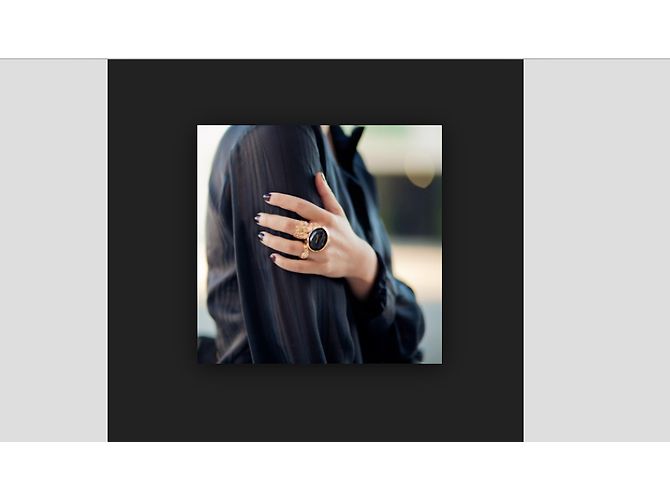 Berühmter Yves Saint Laurent Arty Ring Schwarz - Ansicht 6