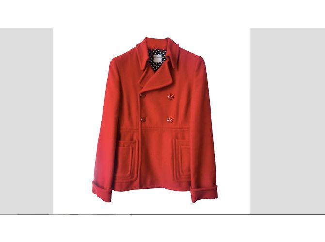 Chaqueta Red Valentino Roja Talla 42 - vista 3