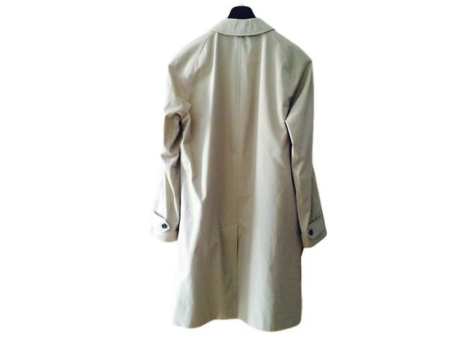 Burberry Camden Trench Beige in Cotone - vista 2