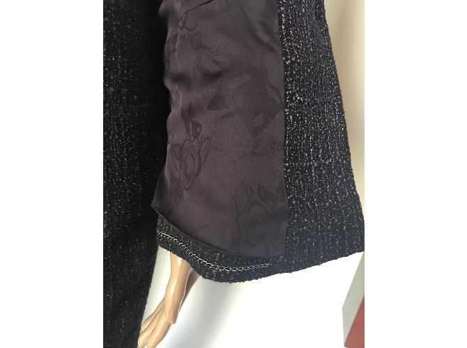 Chanel Jacket Prune - view 4