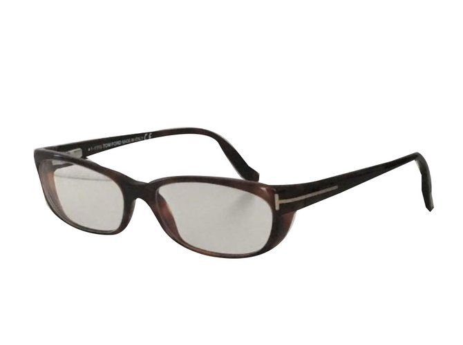 Tom Ford Lesebrille Braun Acetat - Ansicht 2