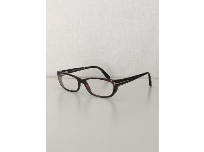 Tom Ford Lesebrille Braun Acetat - Ansicht 3