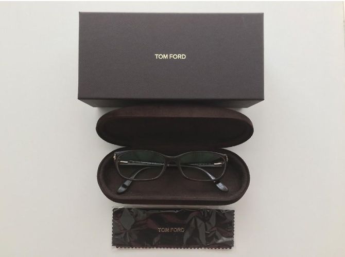 Tom Ford Lesebrille Braun Acetat - Ansicht 8