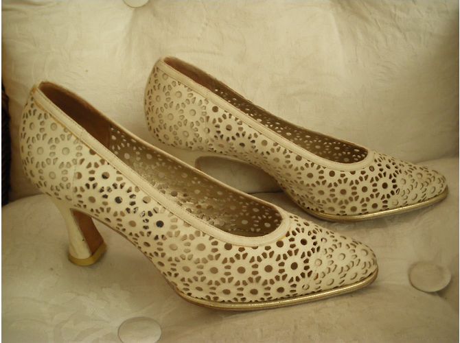 Autre Marque Leder Pumps Beige 39.5IT - Ansicht 5