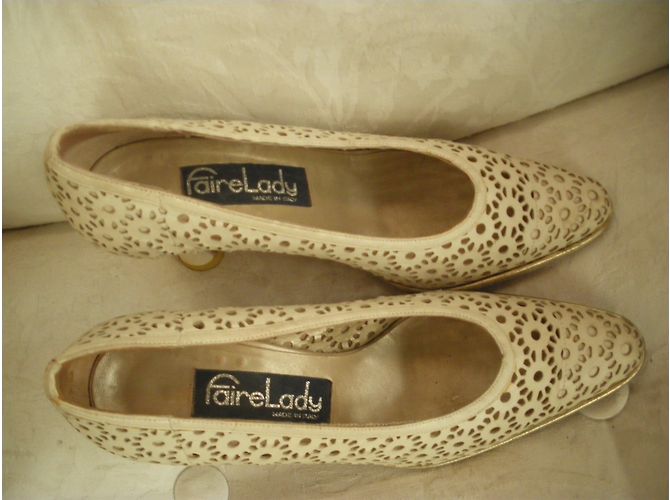 Autre Marque Leder Pumps Beige 39.5IT - Ansicht 7