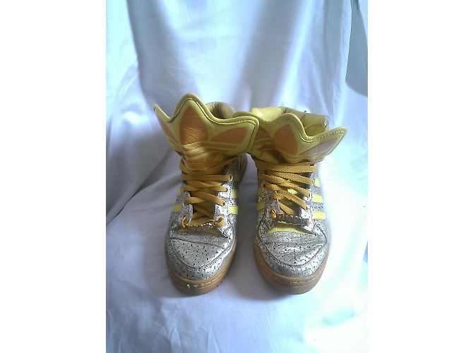 Jeremy Scott Pour Adidas sandali D'oro Giallo - vista 3