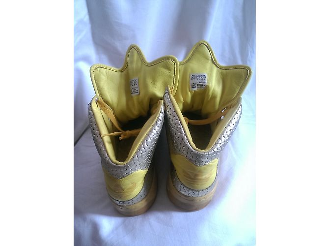 Jeremy Scott Pour Adidas sandali D'oro Giallo - vista 6