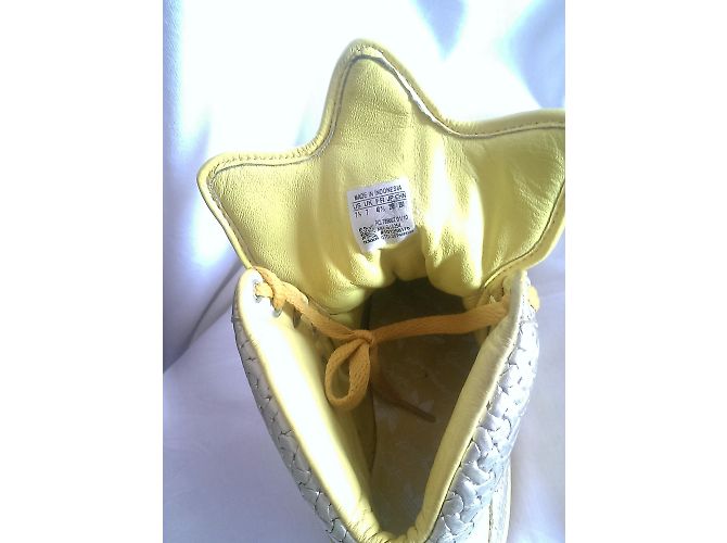 Jeremy Scott Pour Adidas sandali D'oro Giallo - vista 7