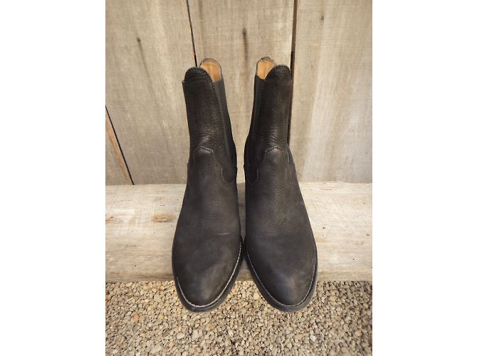 Botines Chloé de ante negro - vista 6