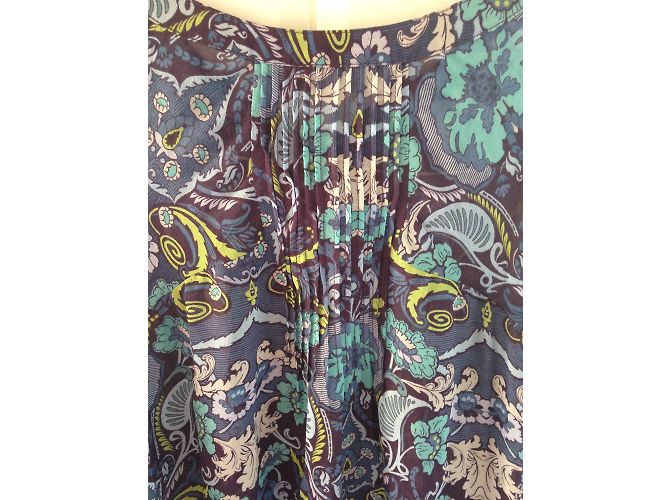 Autre Marque Robert Graham Seidenbluse Mehrfarbig M Mehrfarben - Ansicht 3