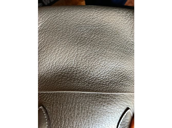 Borsa a mano Hermès Lindy 34 in pelle Etoupe Marrone - vista 9
