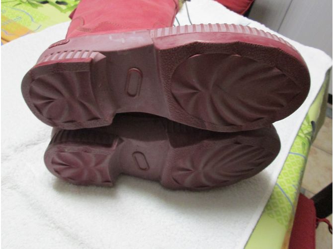 Autre Marque Botas ZOO AQUASTOP de cuero rosa - vista 8