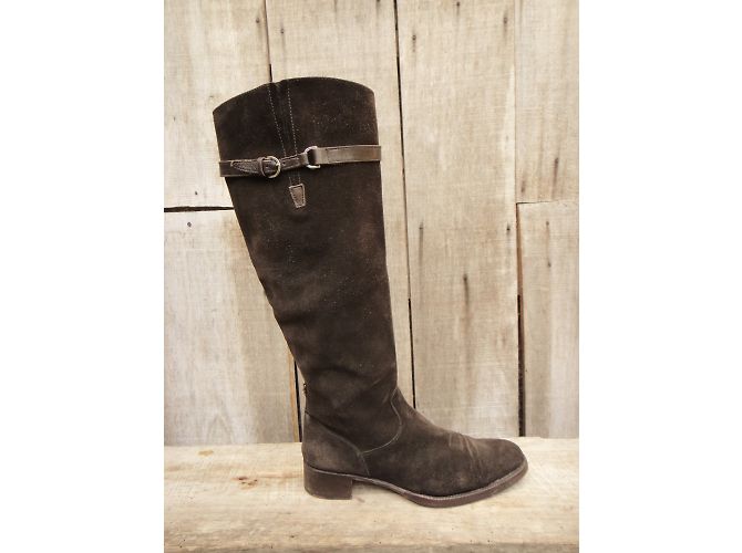 Botas de montar Heschung en piel marrón Castaño - vista 3