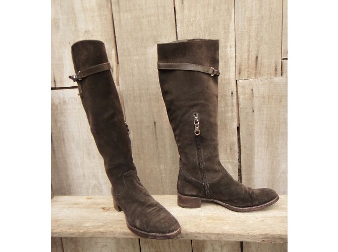 Botas de montar Heschung en piel marrón Castaño - vista 4