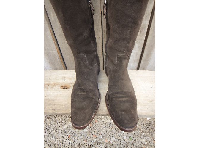 Botas de montar Heschung en piel marrón Castaño - vista 6