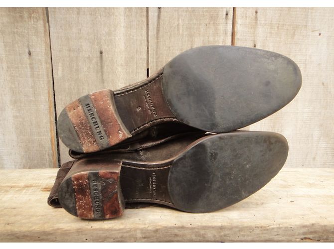 Botas de montar Heschung en piel marrón Castaño - vista 8