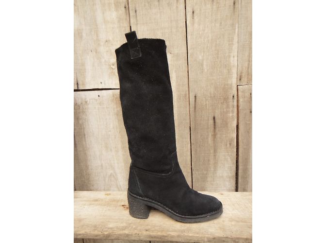 Botas Gardiane Marc by Marc Jacobs Negras de Gamuza Negro - vista 7
