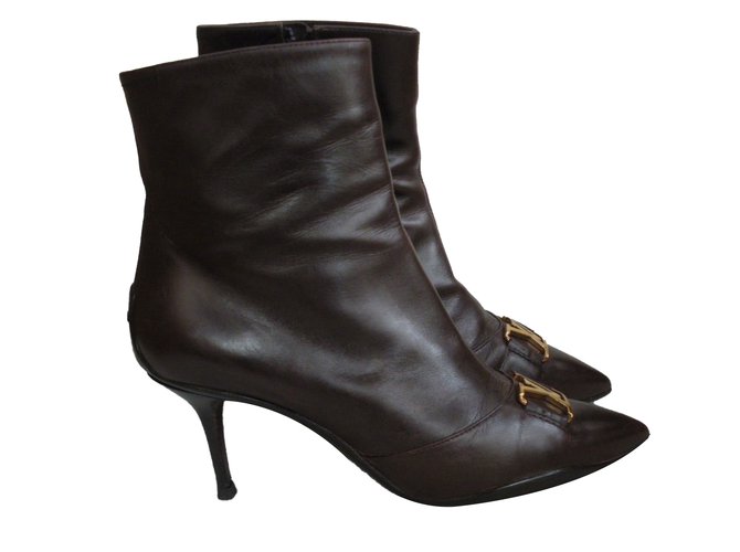 Louis Vuitton Stiefel Braun - Ansicht 2