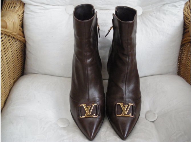Louis Vuitton Stiefel Braun - Ansicht 3