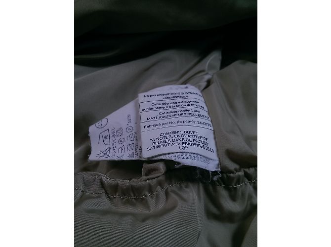 Chaqueta de Plumón Prada Beige de Nylon - vista 16