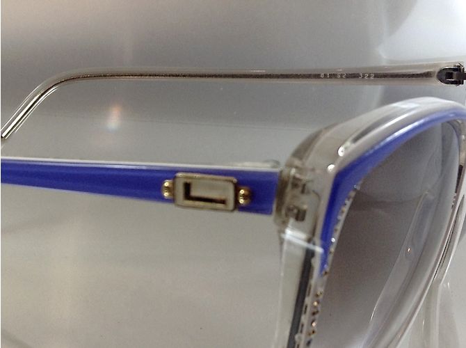 Gafas de sol Lancel 81 S2 322 Azul Blanco - vista 8