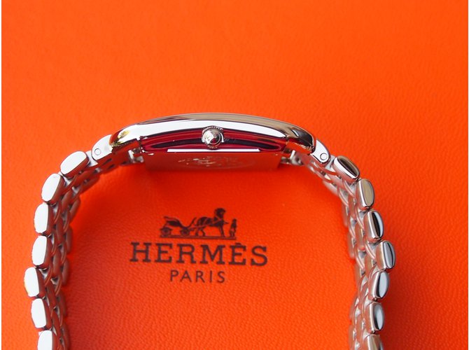 Hermès Feine Uhren Silber - Ansicht 5