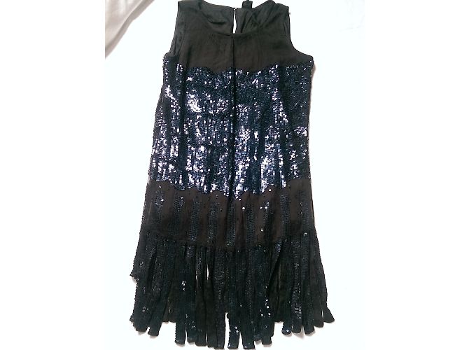 Kate Moss For Topshop Kleider Schwarz Blau - Ansicht 4