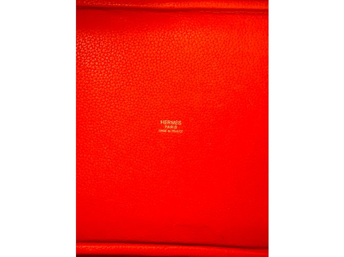 Hermès Picotina Laranja - vista 7