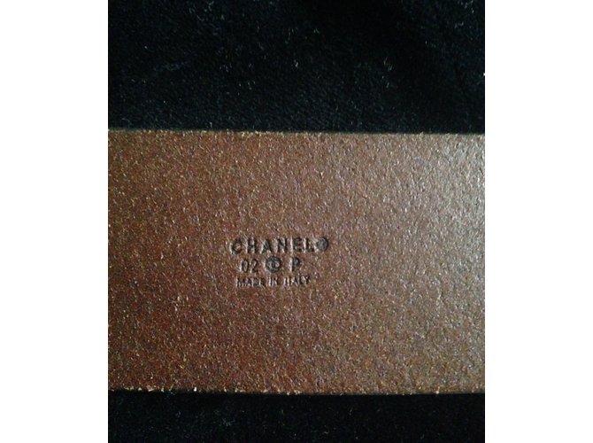 Vintage Chanel Gürtel Cognac - Ansicht 5