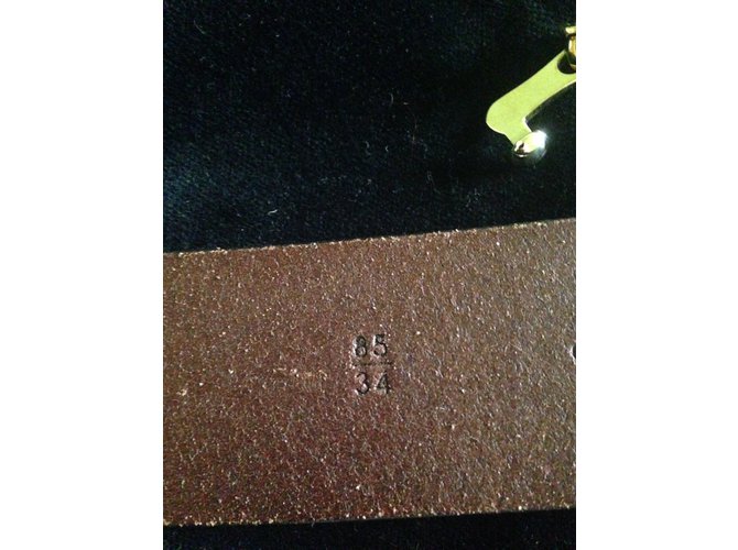 Vintage Chanel Gürtel Cognac - Ansicht 6