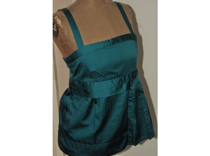 Bustier Marc by Marc Jacobs Azul Algodón - vista 10