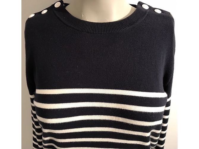 Petit Bateau pull marin à rayures - vue 12