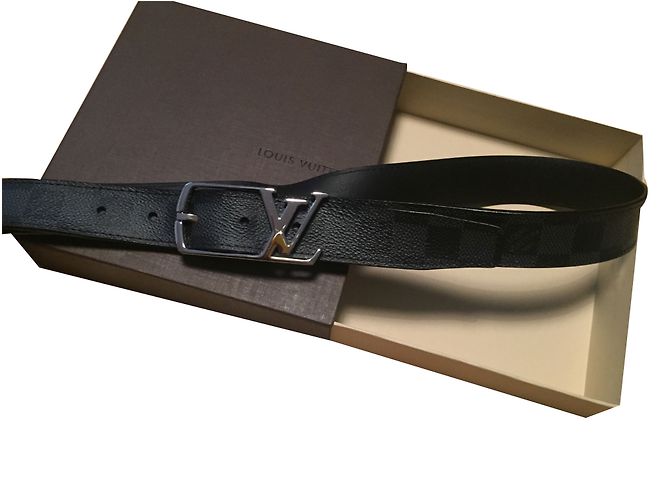 Louis Vuitton cinture Nero - vista 2