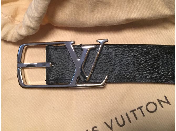 Louis Vuitton cinture Nero - vista 3