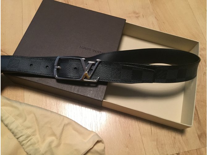 Louis Vuitton cinture Nero - vista 6