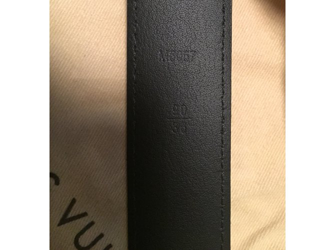 Louis Vuitton cinture Nero - vista 7