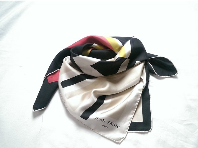 Autre Marque Jean patou Sciarpe di seta Multicolore - vista 4