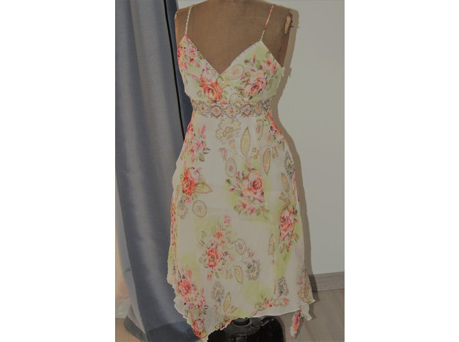 Rene Derhy Vestidos Rosa Beige - vista 3