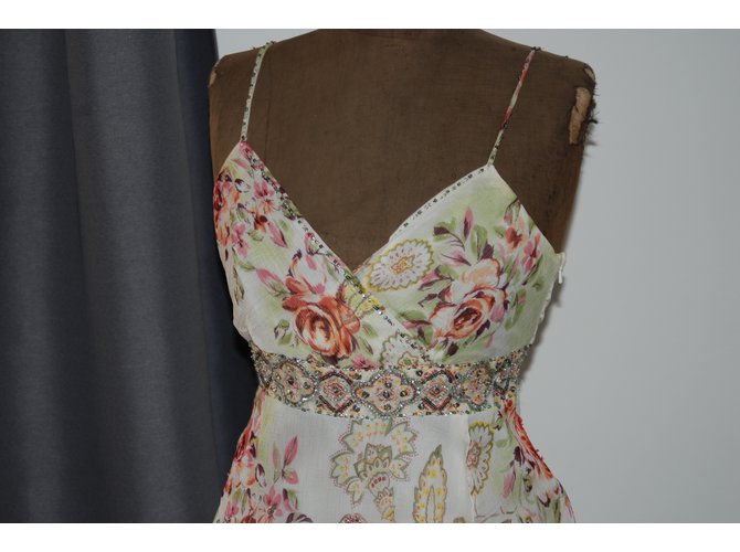 Rene Derhy Vestidos Rosa Beige - vista 5