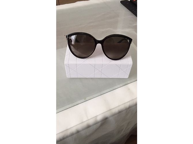 Gafas de sol Dior Metaleyes1 Carey Marrón Metal Castaño - vista 2