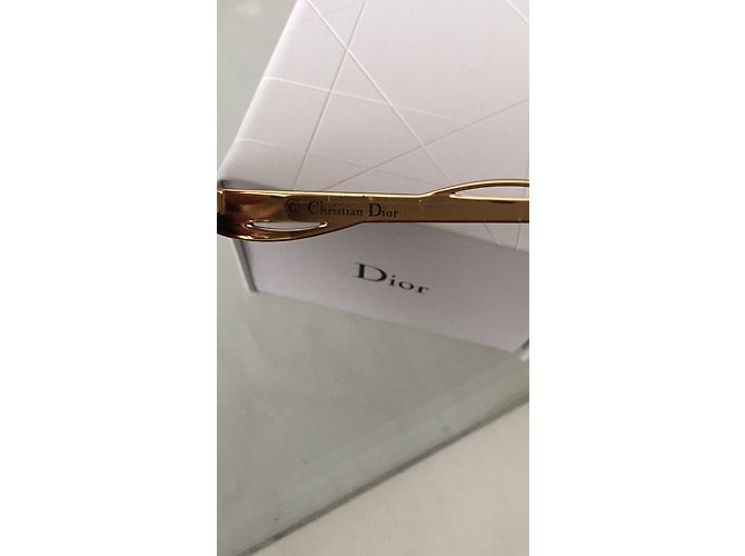 Gafas de sol Dior Metaleyes1 Carey Marrón Metal Castaño - vista 3